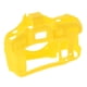 thumbnail image 4 of Funda protectora de silicona para el cuerpo de la cámara para Nikon D7200 / D7100 Amarillo, 4 of 5