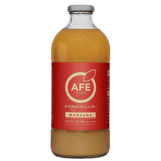 Jugo Orgánico De Manzana Botella 1 L Afe