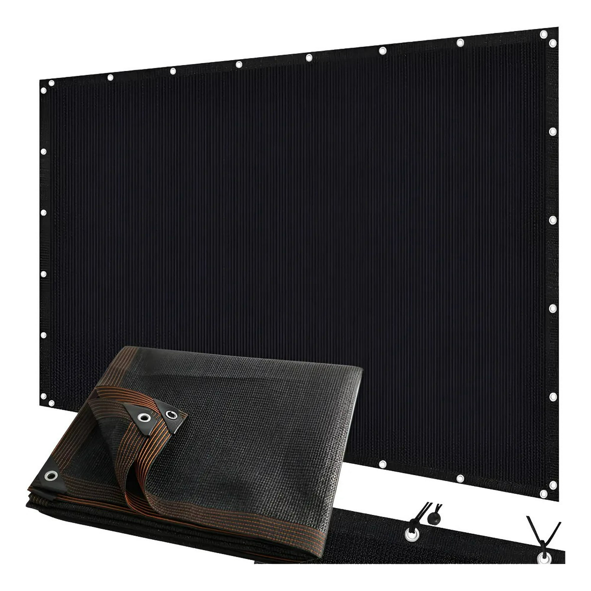 Genérica - 4mx6m Malla De Tela Sombra 95% Patio Sombra Que Bloquea