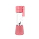 thumbnail image 3 of Licuadora Batidora Juguera Portátil USB Recargable 400ML Rosado, 3 of 5