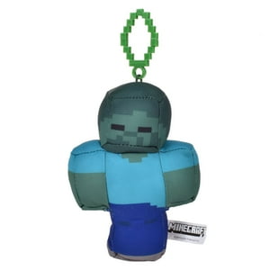 Peluche Minecraft Clip Zombie Pixelado Compacto