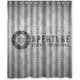 thumbnail image 1 of Cortina de ducha Aperture Science Aperture Laboratories, juego de cortinas de baño con ganchos, tamaño 60 x 72 pulgadas, 1 of 3