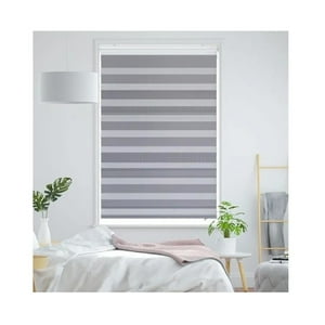 Genérico - Cortinas Roller Dúo 120 X 200 Gris 318