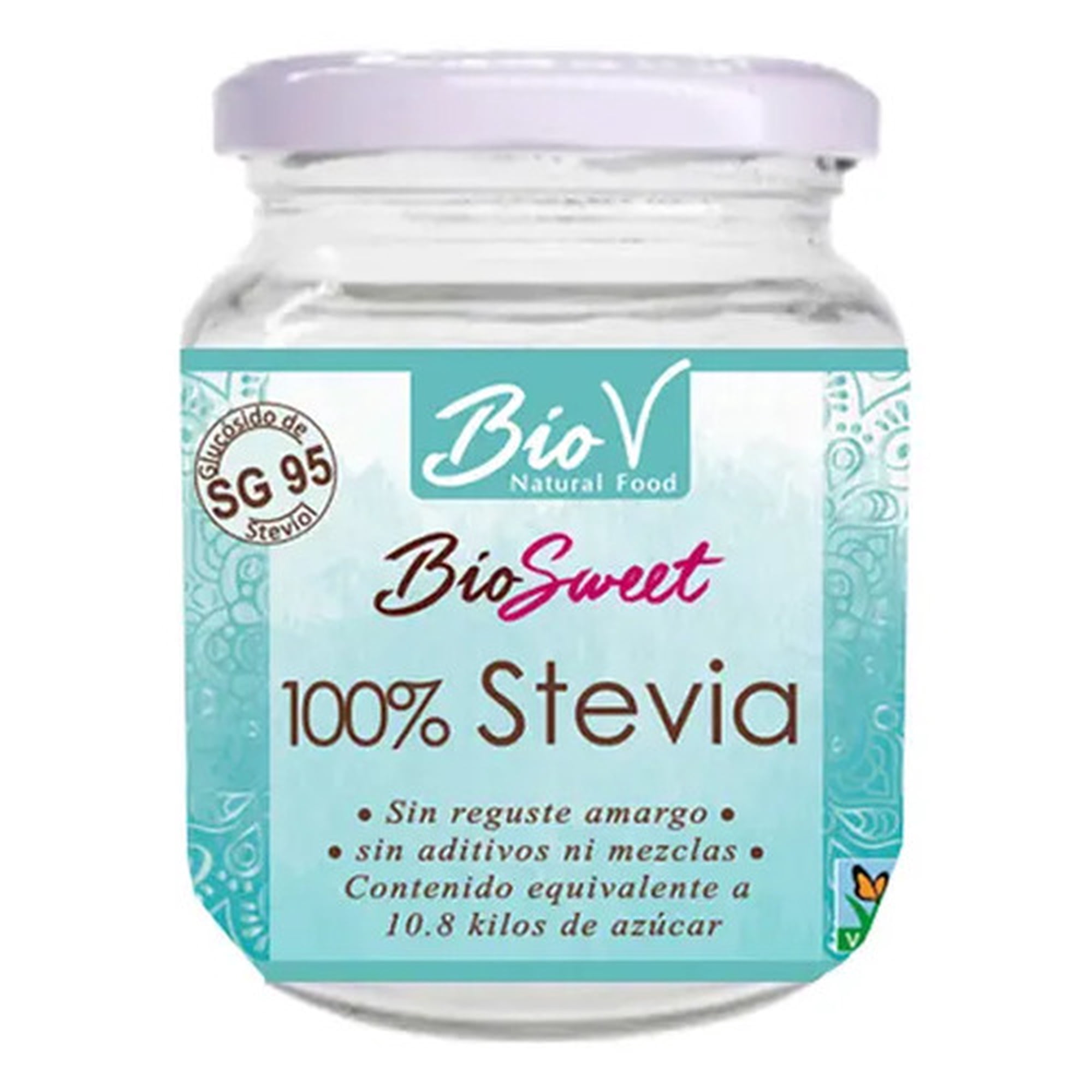 Stevia 100% Pura Sg95 40gr Biov