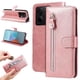thumbnail image 1 of Funda con Cremallera para Xiaomi Poco X6 5G, Carcasa Cartera de Cuero PU con Soporte y Tarjetero, 1 of 6