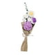 thumbnail image 2 of Ramo De Flores De Ganchillo Flores Artificiales Duraderas Por Artesanos Profesionales Violeta, 2 of 3