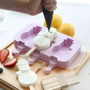 Genérico - Molde De Helado De Silicona Paleta De Helado Cakesicle