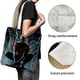 thumbnail image 3 of Miles Morales Bolso de tela con estampado de lienzo para mujer, bolsa de compras reutilizable y estética, con cremallera interior, regalo para mujer,38*45cm., 3 of 6