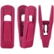 thumbnail image 5 of Paquete de 20 pinzas de terciopelo para perchas de pantalones color marfil, pinzas resistentes con dedos flocados, perfectas para usar con perchas de terciopelo de línea delgada., 5 of 5
