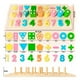 thumbnail image 3 of Bloques de Geometría y Letras Apilables Entrenamiento Infantil Multi Figura - A13 - SR2505, 3 of 3