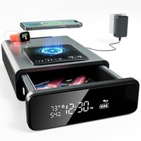 Caja Fuerte Biométrica Mboko Con Carga Inalámbrica