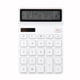 thumbnail image 3 of Calculadora Blanca electrónica de Escritorio, 3 of 5