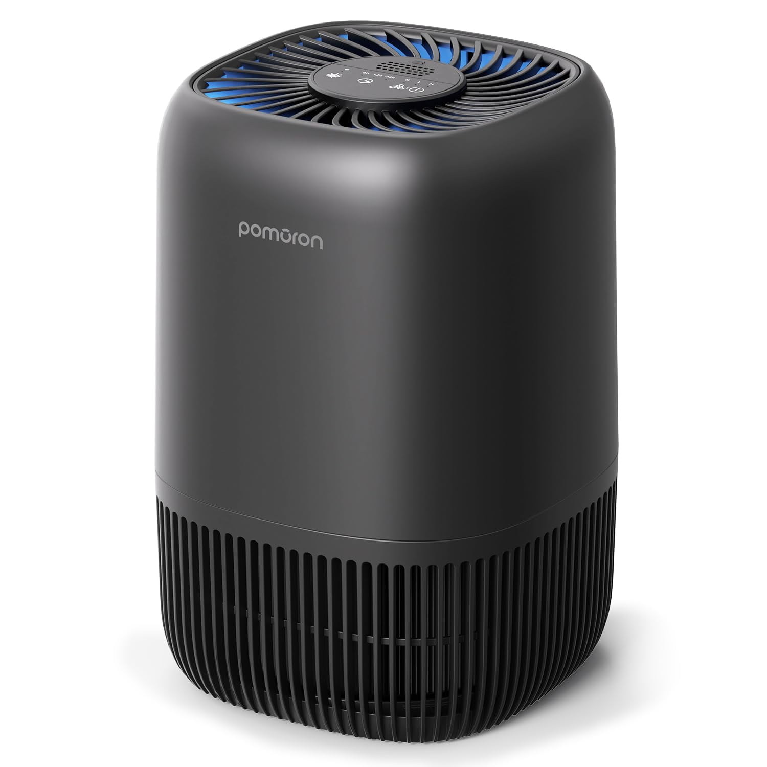 Purificador De Aire Pomoron Para Dormitorio Y Hogar Con Filtro Hepa Verdadero H13