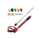 thumbnail image 3 of Piezas de herramientas de lavadora de alta presión, accesorios de herramientas de lavadora eléctrica de extensión de varilla, prácticos para mangueras, 3 of 5