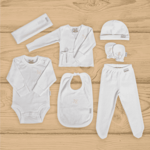 Dgu - Set Ajuar Recien Nacida Niña Jose