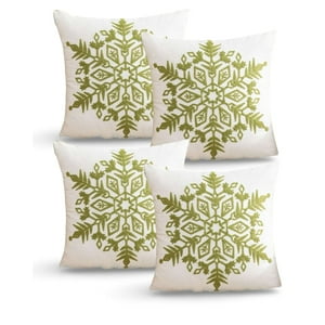 Genérico - Juego De 4 Fundas De Cojin Para Navidad K13