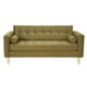thumbnail image 1 of Sofa Retro 3C Felpa 05 Verde Musgo, 1 of 6
