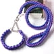 thumbnail image 3 of Conjunto de collar y correa para perro, correa de cuerda y collar de adiestramiento para perros pequeños, medianos y grandes., 3 of 5