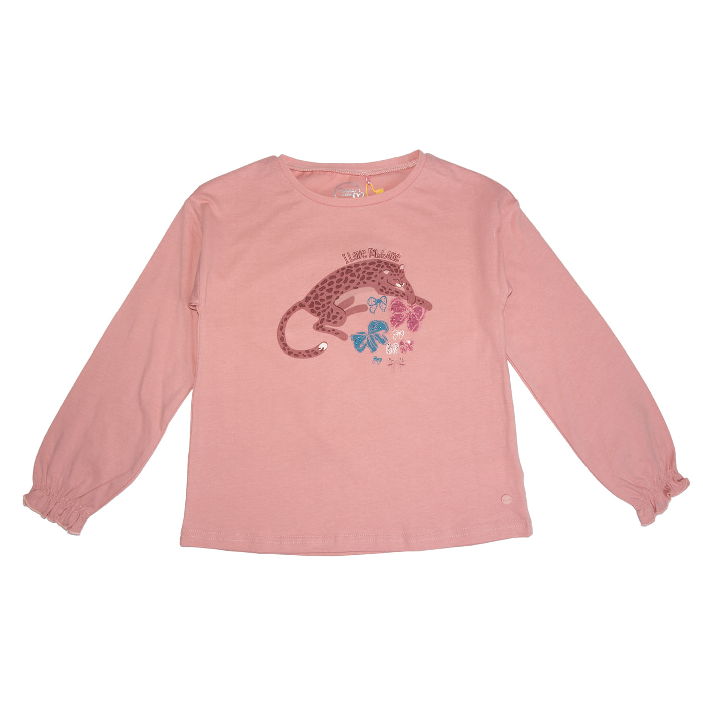 Polera Niña Palo Rosa Pillin