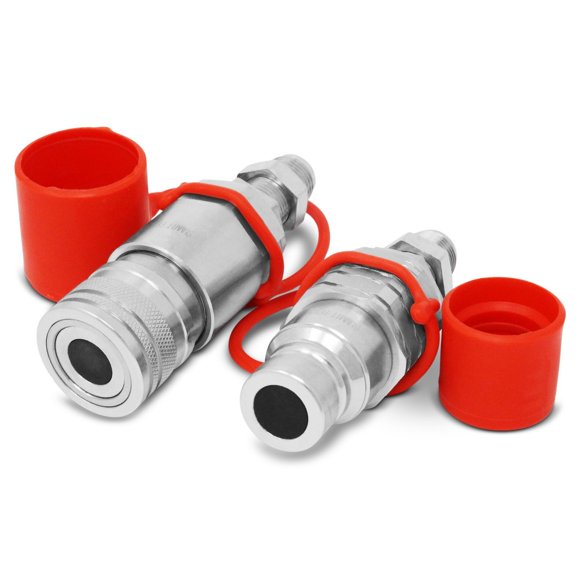 Acoplador Summit Hydraulics #8 JIC de alto flujo para cargadora compacta