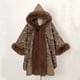 thumbnail image 1 of 25.60"X64.96" Imitation Rabbit Fur Shawl Scarf Collar Imitation Cashmere Cloak Winter Cold And Warm Shawl Wrap, 1 of 5