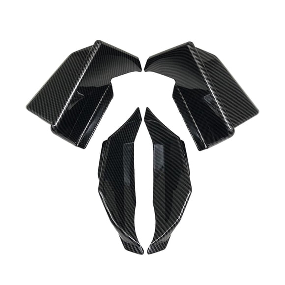 Winglet lateral delantero, cubierta de viento, Winglet de carenado de motocicleta, Winglet dinámico de motocicleta para piezas Adv160 2022-2024 Tiras negras