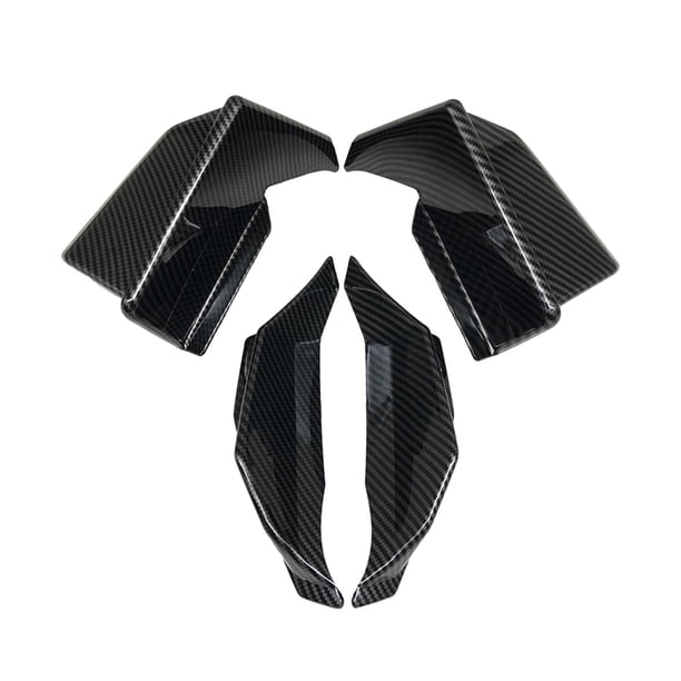 Winglet lateral delantero, cubierta de viento, Winglet de carenado de motocicleta, Winglet dinámico de motocicleta para piezas Adv160 2022-2024 Tiras negras