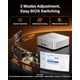 thumbnail image 3 of Mini PC GEEKOM A8 AMD Ryzen 7 16GB DDR5 1TB SSD Win11, 3 of 9