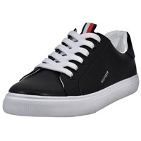 Zapatilla Tommy Hilfiger Lamiss De Piel Sintética Negra Para Mujer