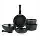 thumbnail image 1 of Batería de Cocina Antiadherente Oxford Granito 15pcs Simplit, 1 of 8