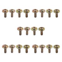 Bothyi - 20 Piezas De Tornillos Para Orejetas De Tambor, Piezas De Tambor Livianas Para Accesorios, Reemplaza