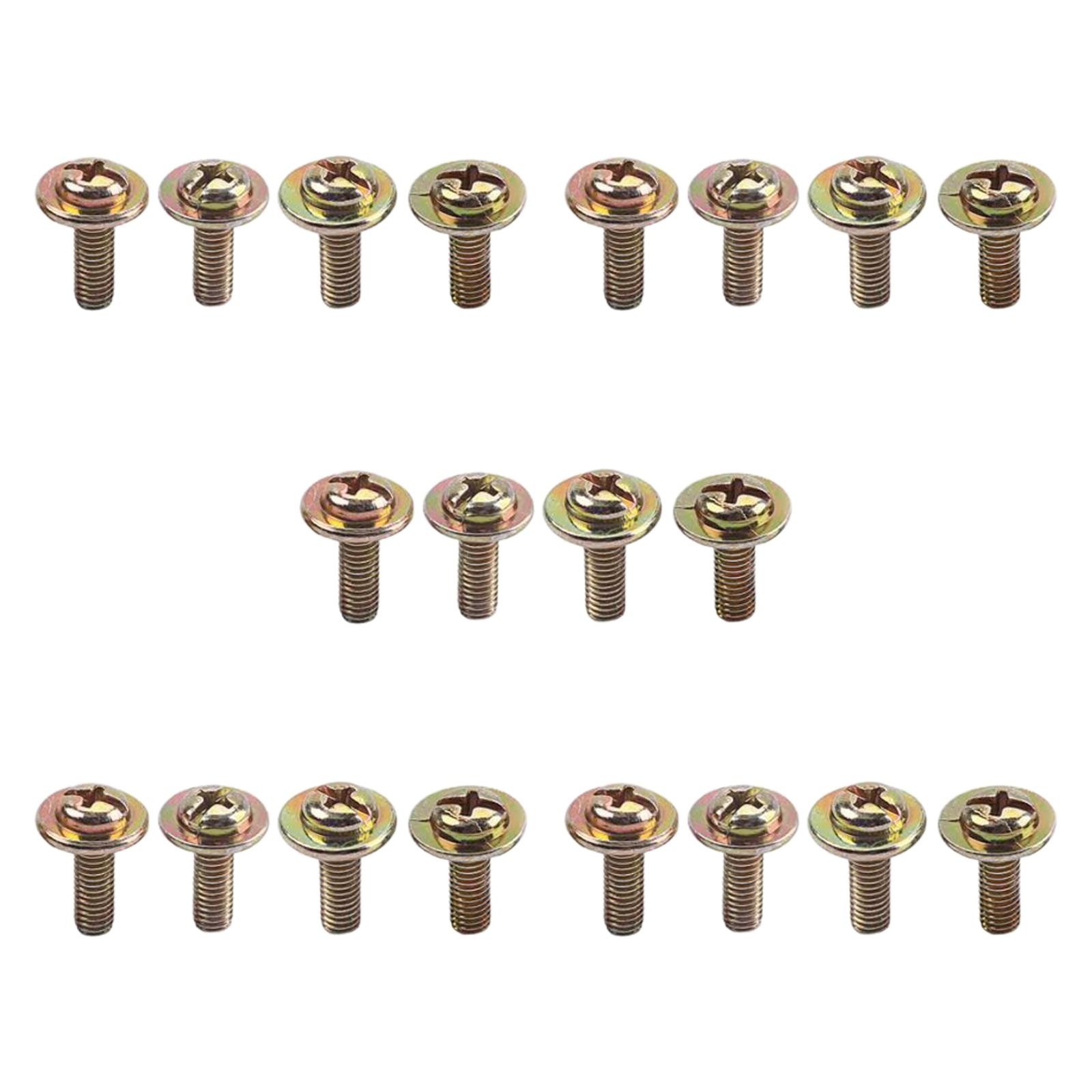 Bothyi - 20 Piezas De Tornillos Para Orejetas De Tambor, Piezas De Tambor Livianas Para Accesorios, Reemplaza