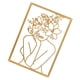 thumbnail image 2 of Escultura Pared Metal Cuerpo Femenino Aureato 30x43cm, 2 of 3