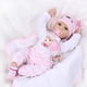 thumbnail image 2 of Muñeca Realista Bebe Silicona 55cm Rosada, 2 of 5