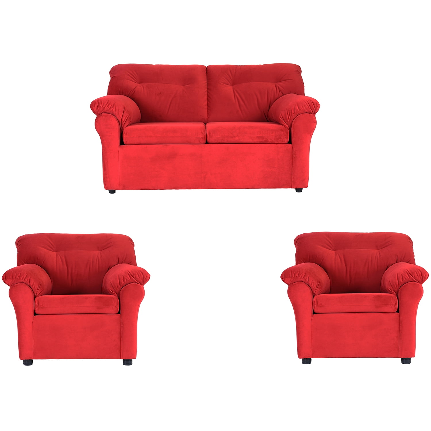 Muebles América - Living América 211 Tela Rojo