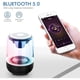 thumbnail image 3 of Bocina Bluetooth 5.0 Portátil, Altavoz Bluetooth, Altavoz Inalámbrico Deportivo, Altavoz Inalámbrico Portátil Con 7 Temas Led De Color, Micrófono Con Llamadas Manos Libres, 3 of 3
