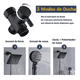 thumbnail image 3 of Cabezal De Ducha De Lluvia Cuadrado De Alta Presión De 8'' Negro, 3 of 3
