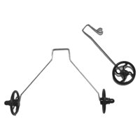 Magideal - Juego De Tren De Aterrizaje Planeador Alambre De Acero Accesorios De Tren De Aterrizaje Avión De Ala Fija Rc Avión Rc Accesorios De Repuesto De Avión