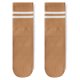thumbnail image 1 of suxuMhao Calcetines de Yoga Fitness, 3 Pares Calcetines Atléticos de Rayas Caqui y Blanco, Calcetines de Algodón Talla Única hasta la Pantorrilla, Calcetines de Media Pantorrilla de Doble Franja, 1 of 1