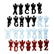 thumbnail image 1 of Adornos navideños abecedario A-Z diseño de alce, 1 of 3