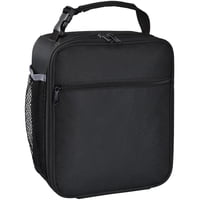 Xusx111 - Caja De Almuerzo Portátil A Prueba De Fugas Para Mujeres Hombres Niños Niñas, Bolso De Refrigerador De Gran Capacidad Con Manija Y Bolsillo De Botella Para Oficina Escuela Camping Senderismo