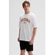 thumbnail image 2 of Polera Hombre Print Central Blanco - V, 2 of 4