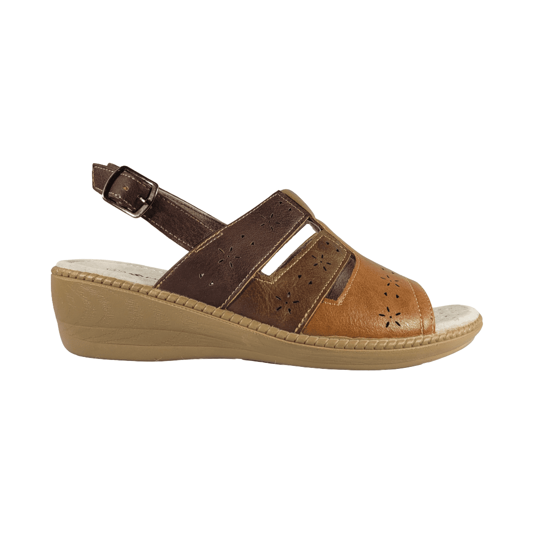 Sandalias Passer Caramelo Mujer | 229 - Talla 37 Cl / 24.6 Cm