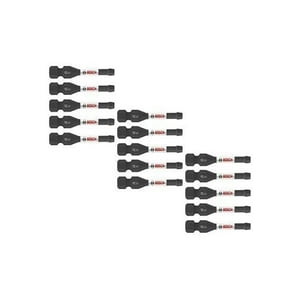 Brocas Eléctricas Para Atornillar Bosch Itdsq2215, Paquete De 15 Unidades, #2, Cuadradas