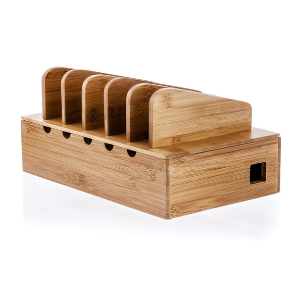 Organizador de estaciones de carga Prosumer's Choice Bamboo