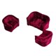 thumbnail image 1 of Casa De Mu?ecas Muebles En Miniatura 1/20 Sofá Doble Sofá Para Juguetes Calientes Rojo, 1 of 5