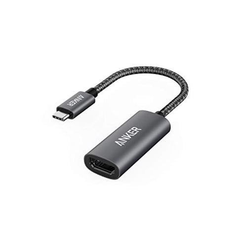 Adaptador Usb C A Hdmi Anker (4K@60Hz), Adaptador C Portátil De Aluminio Powerexpand +, Para Macbook Pro, Macbook Air, Ipad Pro, Pixelbook, Xps, Galaxy Y Más (Compatible Con Puertos Thunderbolt 3)
