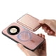 thumbnail image 2 of Funda de Cuero Magnética con Tarjetero para Honor X9B Cubierta Delgada Rosa, 2 of 5