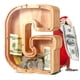 thumbnail image 1 of Billetes y monedas personalizados de madera grandes de Piggy Bank UBeeSize, 1 of 7