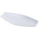 thumbnail image 1 of Bandeja Yanco Fuji FU-807 de porcelana blanca, 6 x 3 pulgadas, paquete de 36, 1 of 1